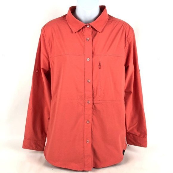 The North Face Flashdry size M  button down top - Picture 1 of 12